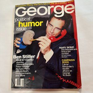 GEORGE magazine Political Humor issue
